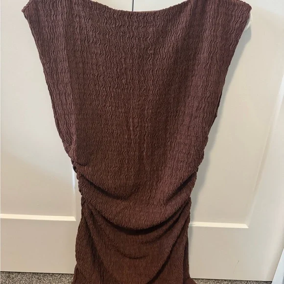 Boatneck Rib Midi Dress - Picture 4 of 5